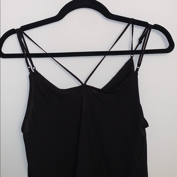 Black strappy embellished cami - Picture 4 of 4